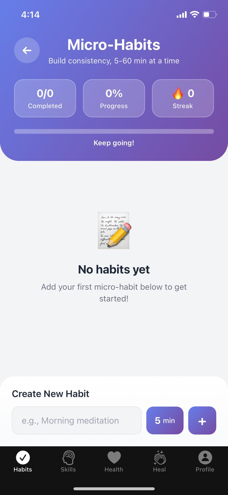Golio settings and customization